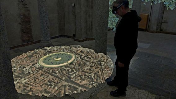 Milano|Nella Cripta del tempo, tour olografico