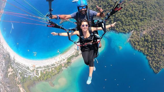 Fethiye Paragliding Experience with GoPro HD Footage Directly to Your Phone for Instant Sharing