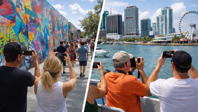 Miami All-In-One: City Sightseeing & water taxi experience