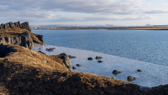 Từ Reykjavik: Tour Nhóm Nhỏ Bờ Biển Phía Nam & Sky Lagoon