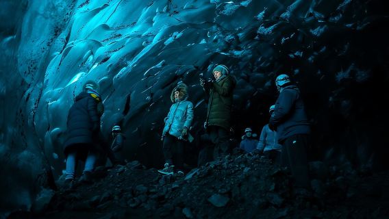 Natural Blue Ice Cave Tour of Vatnajökull Glacier from Jökulsárlón