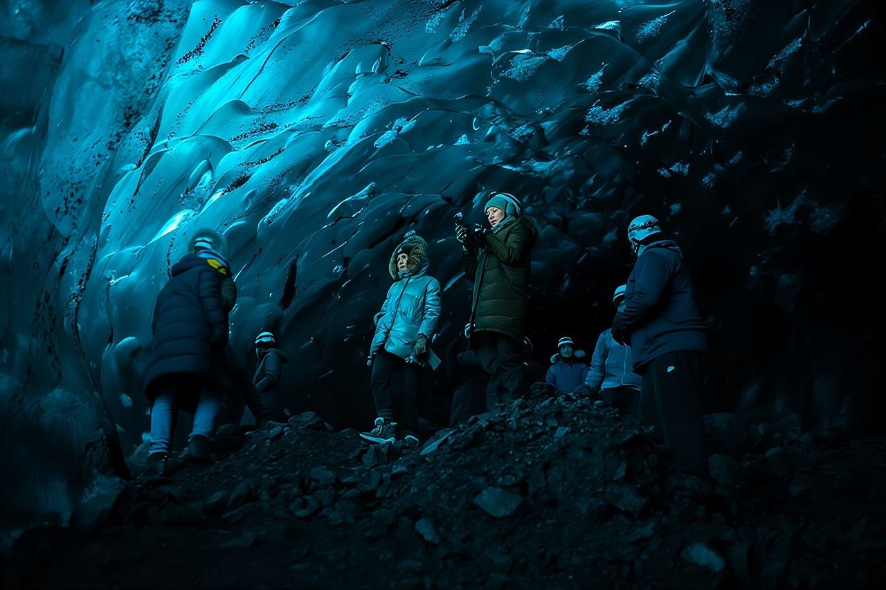 Natürliche blaue Eishöhlentour zum Vatnajökull-Gletscher ab Jökulsárlón