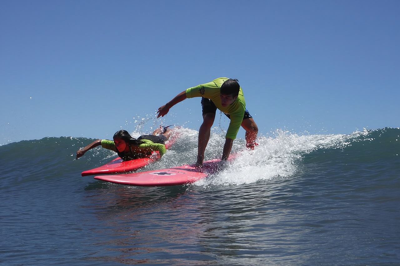 Surfer à Gran Canaria