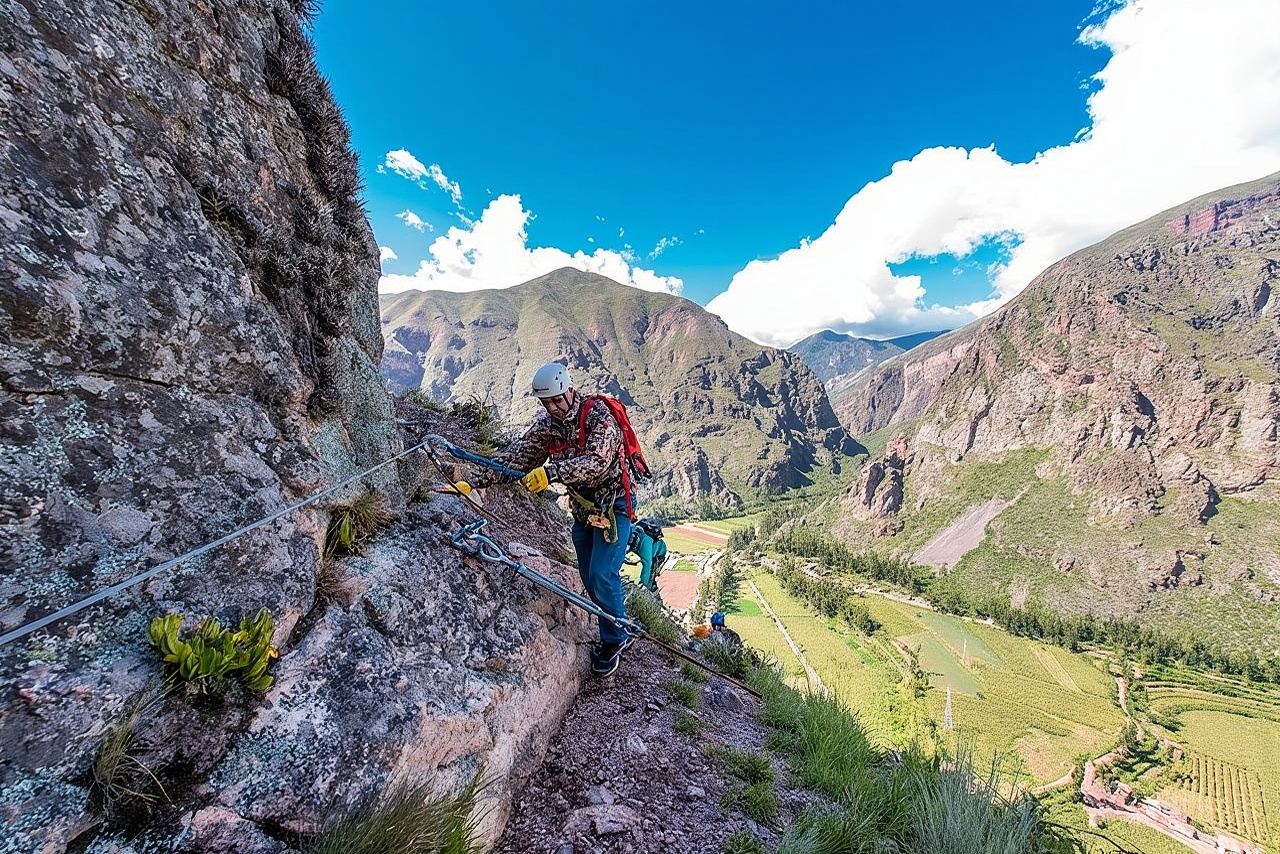 Via Ferrata & Zip Line at the Sacred Valley with lunch