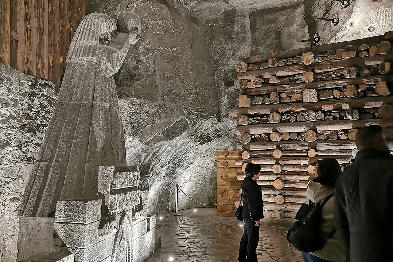 Guided Tour from Krakow to Salt Mine Wieliczka with hotel pick up