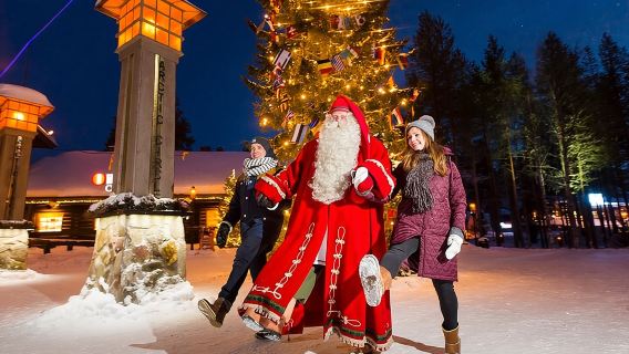 Meet Santa Claus & Santa's Reindeer Ride & Greet Huskies