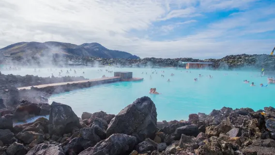 Iceland Golden Circle and Blue Lagoon 1-day tour(Small Group/Includes Blue Lagoon admission ticket/Transfers)