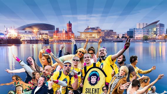 Silent disco adventure in Cardiff