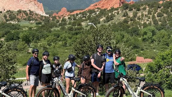 Tour in bici elettrica di Manitou Springs e Garden of the Gods