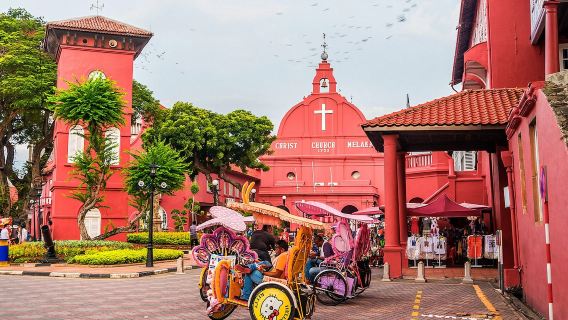 【限時優惠】吉隆坡布城粉紅清真寺+馬六甲一日遊雙城丨一人可訂
