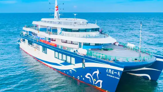 Shenzhen Greater Bay Area Cruise No.1/No.2 Hong Kong–Zhuhai–Macau Bridge 3-Hour Sightseeing Boat Ticket 1-Day Tour