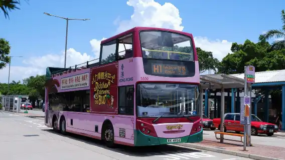 홍콩 산책 및 독서 센트럴 퓨어 플레이 일일 투어, 소규모 그룹 관람차, 만모사 오픈탑 버스+ 애프터눈 티