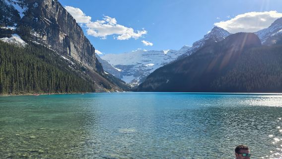 Desde Canmore/Banff: Lago Moraine y Lago Louise 1,5 h por lago