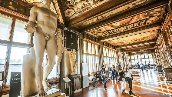 Florence: Uffizi Gallery Timed Entry Ticket