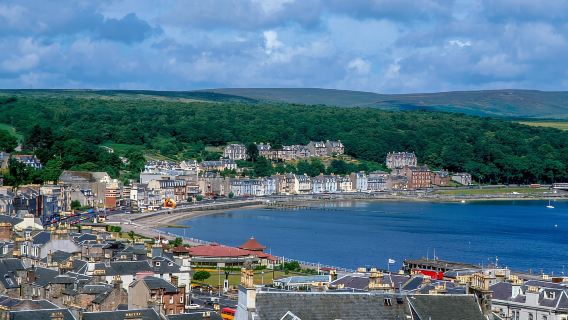 Da Glasgow: gita di un giorno all'isola di Bute con ingresso al Monte Stuart