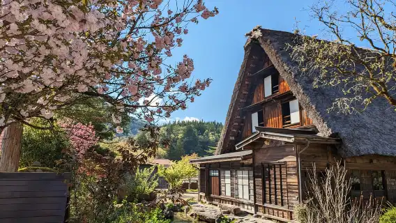 金沢発:白川郷、五箇山、木彫りの芸術