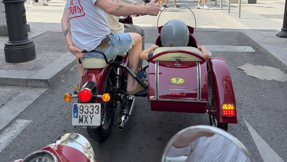 Madrid : aventure d'une heure en side-car