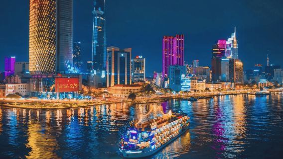 Hồ Chí Minh: Tour riêng tham quan thành phố và du thuyền ăn tối kèm buffet