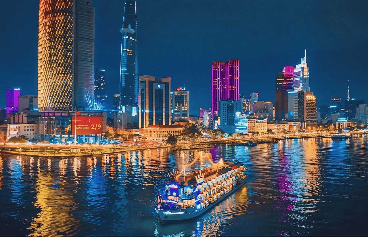Ho Chi Minh: Private City Tour and Dinner Cruise with Buffet