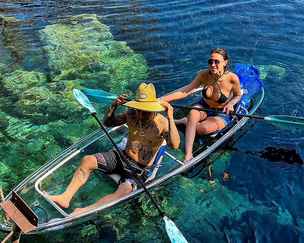 Panglao Bohol: Glass Bottom Boat Tour at Napaling