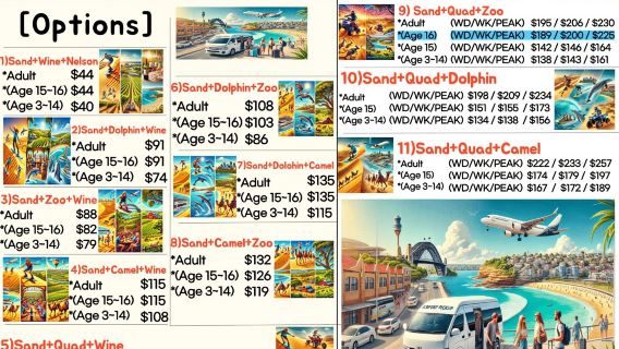 Sydney Port stephens (Tickets are not included)