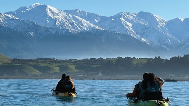 ニュージーランド南島カイコウラでのカヤック及びカヌー体験【日没オプション可能・複数のセットメニューから選択】
