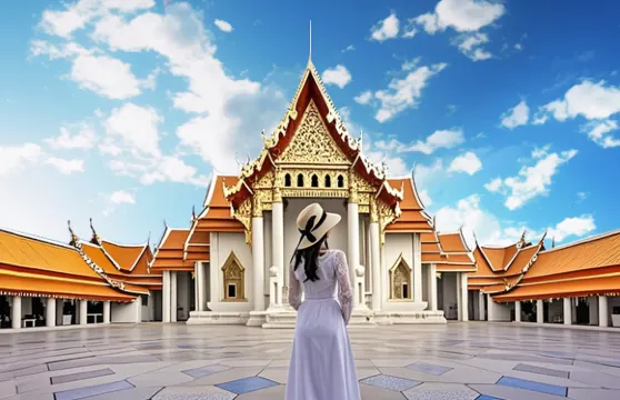 【可選遊輪午餐】曼谷大皇宮+鄭王廟+水門寺一日遊