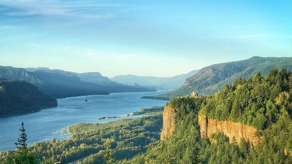 Hike and Bike Tour to Columbia River Gorge Waterfalls