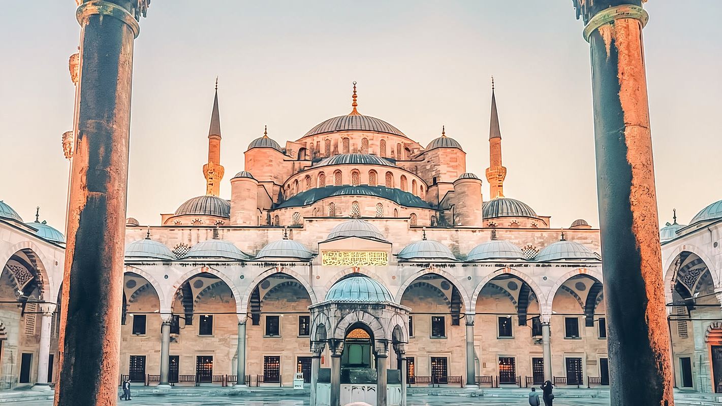 土耳其伊斯坦堡聖索菲亞教堂蘇丹艾哈邁德清真寺地下水宮一日遊