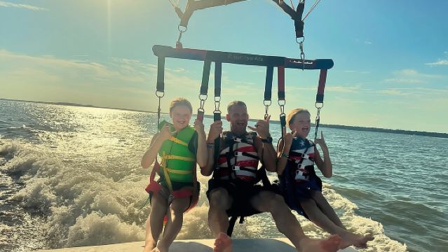 Parasailing-Abenteuer auf der Hilton Head Island