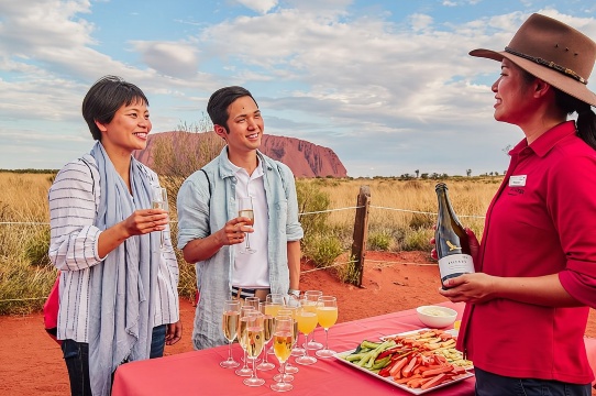 Lawatan Matahari Terbenam Uluru (Ayers Rock)
