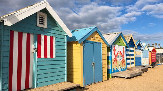 墨爾本-彩色房子+月光動物園+蒸汽火車+Penguin Parade