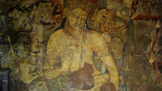 A Day Tour of Ajanta & Ellora Caves with Bibi Ka Maqbara