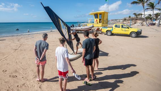 Fuerteventura: Windsurfing Taster in Costa Calma Bay!