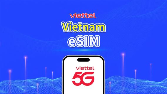 Vietnam Viettel 5G eSIM | TikTok & ChatGPT Available | Daily 5GB | Calendar-Day Billing | QR Code
