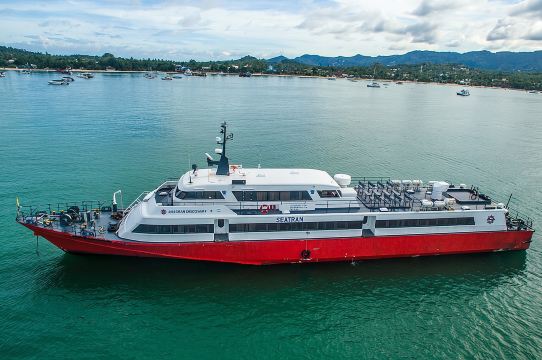 Koh Samui to Koh Phangan by Seatran Discovery Ferry