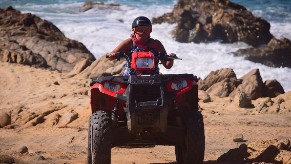 Cabo Migrino Beach and Desert ATV Tour plus Tequila Tasting