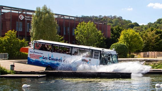 Seine River: Tour of Paris by Amphibious Bus