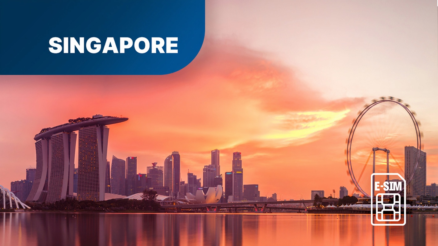 สิงคโปร์  | eSIM 5G/4G | แบบรายวัน / แพ็กเกจรวม | คิดค่าบริการทุก 24 ชม. | 1–30 วัน | คิวอาร์โค้ด