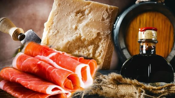 Keju Parmigiano, Parma Ham dan Balsamic