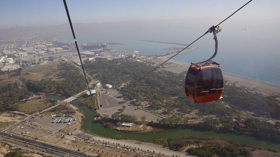 Antalya : Old City, Waterfalls with Boat & Olympos Cable Car