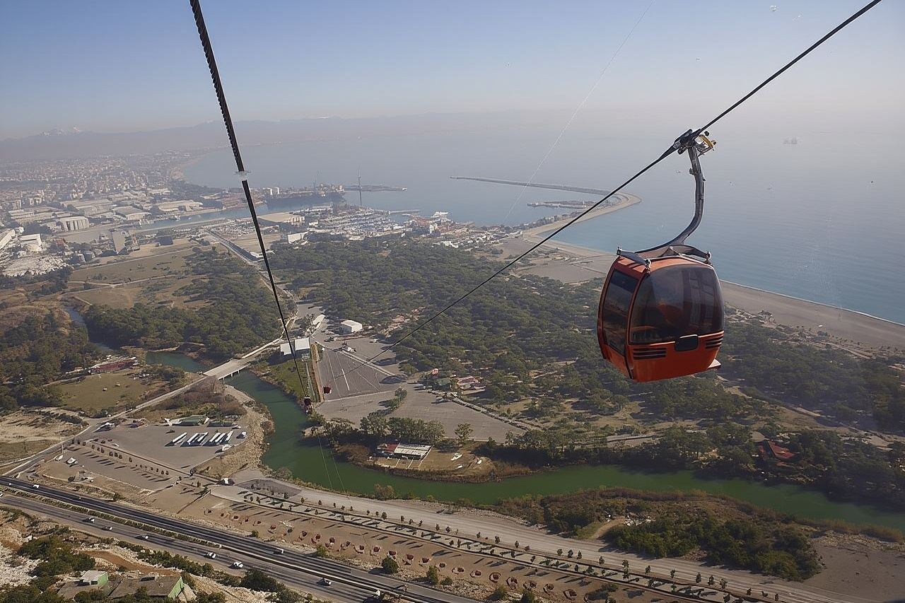 Antalya : Old City, Waterfalls with Boat & Olympos Cable Car