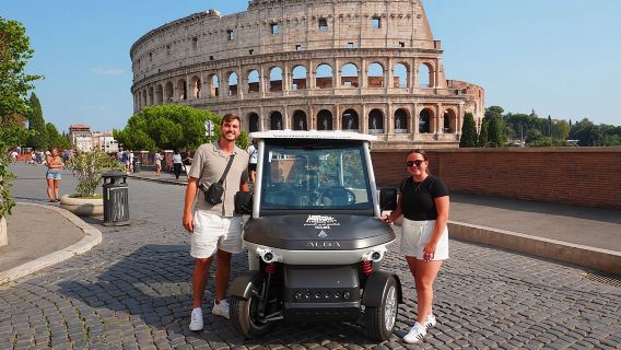 Rome: Exclusive Private Golf Cart Tour