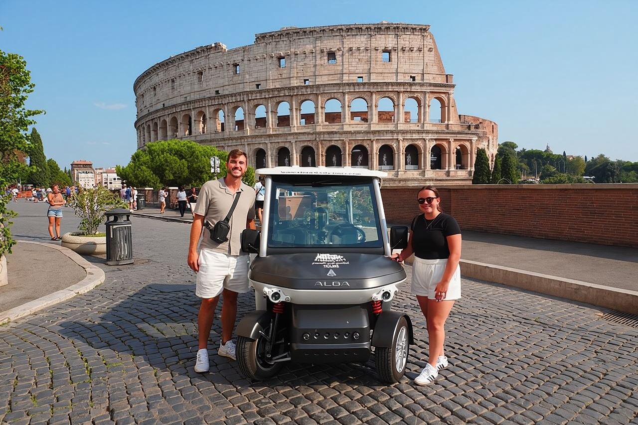 Roma: tour privato esclusivo in golf cart