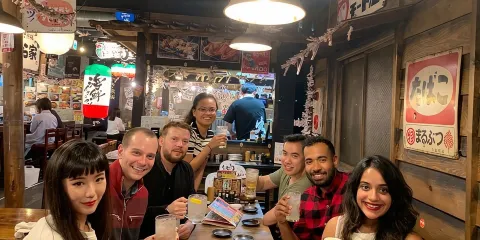 難波大阪酒吧夜遊步行導賞團(3間酒吧,6款美食品嚐)