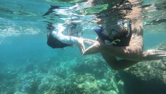 海南萬寧大洲島/漁船出海海島觀光遊玩3小時/含往返【可體驗浮潛+GoPro9跟拍照片+海釣體驗/海島休閒體驗】