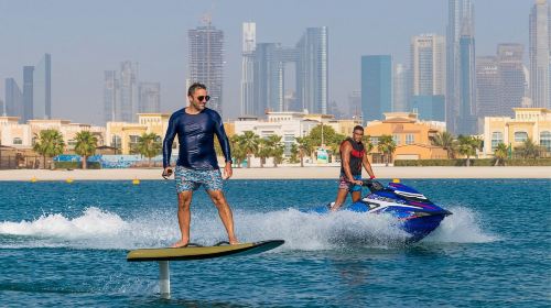 Dubai electric hydrofoil board rental 2