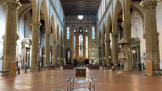 Florencia: Experiencia guiada de 1,5 horas a Santa Croce
