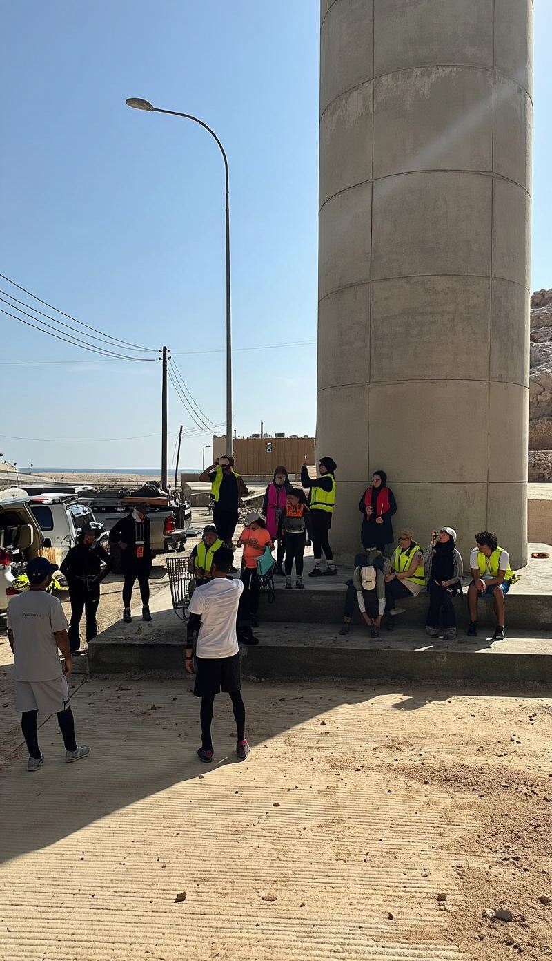 Wadi Shab Parking Meet the Local Guide for Self drivers