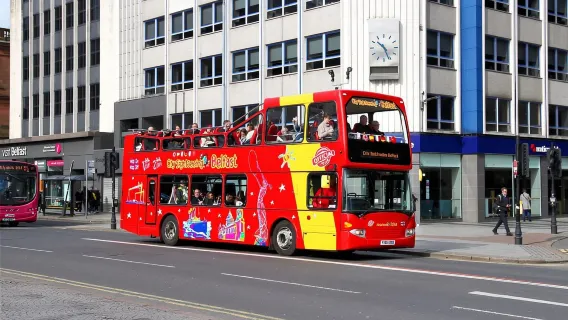 Belfast: City Sightseeing Hop-On Hop-Off Bus Tour